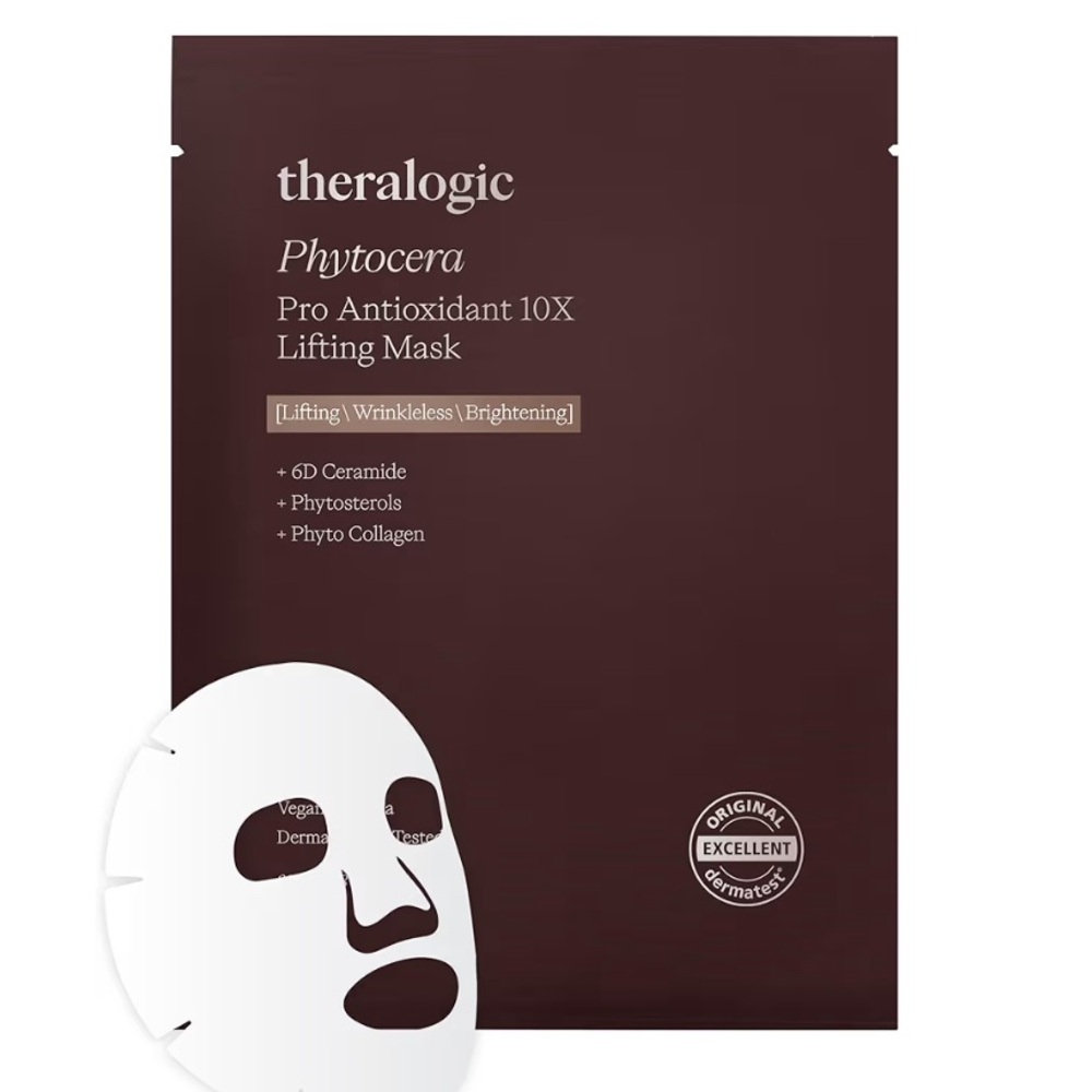 Theralogic Phytocera Pro 10X Lifting Mask Anti-Aging Hydrating Sheet Masks (10)